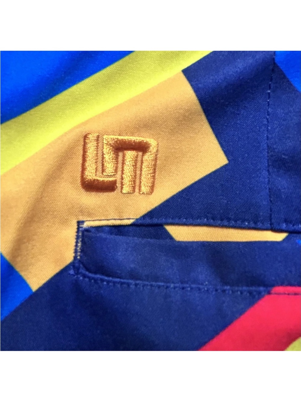 Loudmouth Golf Stained Glass Shorts Men’s size 32 Geometric Chino - Picture 5 of 9